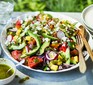 Epic summer salad served in a large bowl