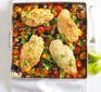 Thai coconut crumbed chicken traybake