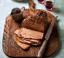 Slow cooker beef carved on a board